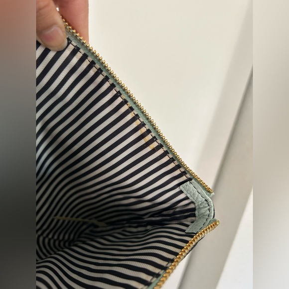 KATE SPADE | pebble Leather Zip Pouch Clutch - Picture 10 of 11